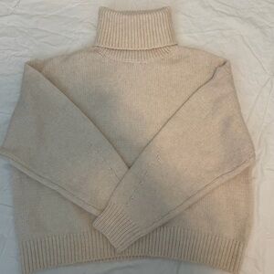 Mango Cream Knit Sweater